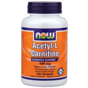 NOW Acetyl-L-Carnitine 100 caps (ацетил L карнитин)