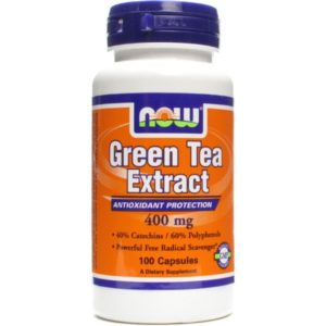 NOW EGCg green Tea Extract - Экстракт зелёного чая в капсулах - БАД