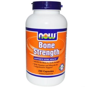 NOW Bone Strength - крепкие кости - БАД