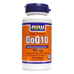 NOW CoQ10 400mg – Кофермент Q10 400 mg - БАД