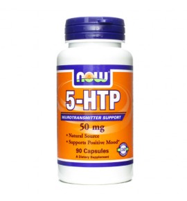 NOW 5-HTP - Гидрокситриптофан 50 мг