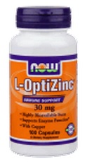 L-OptiZinc 30 mg - 100 caps | Цинк + Медь