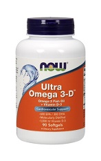 Ультра Омега 3D (600EPA/300DHA) + Витамин D3.