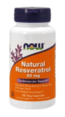Resveratrol 50mg - 60 caps